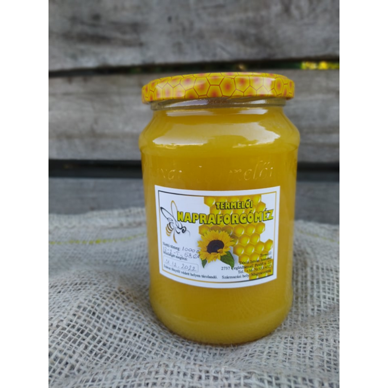 Napraforgó méz (0,5 kg)